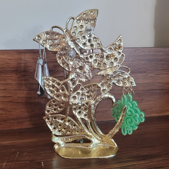 Vintage butterfly earring holder - Picture 4 of 13